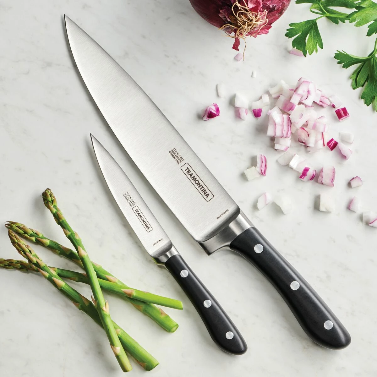 Tramontina 2 Pc Kitchen Knife Set 1 Tramontina 2 Pc Kitchen Knife Set