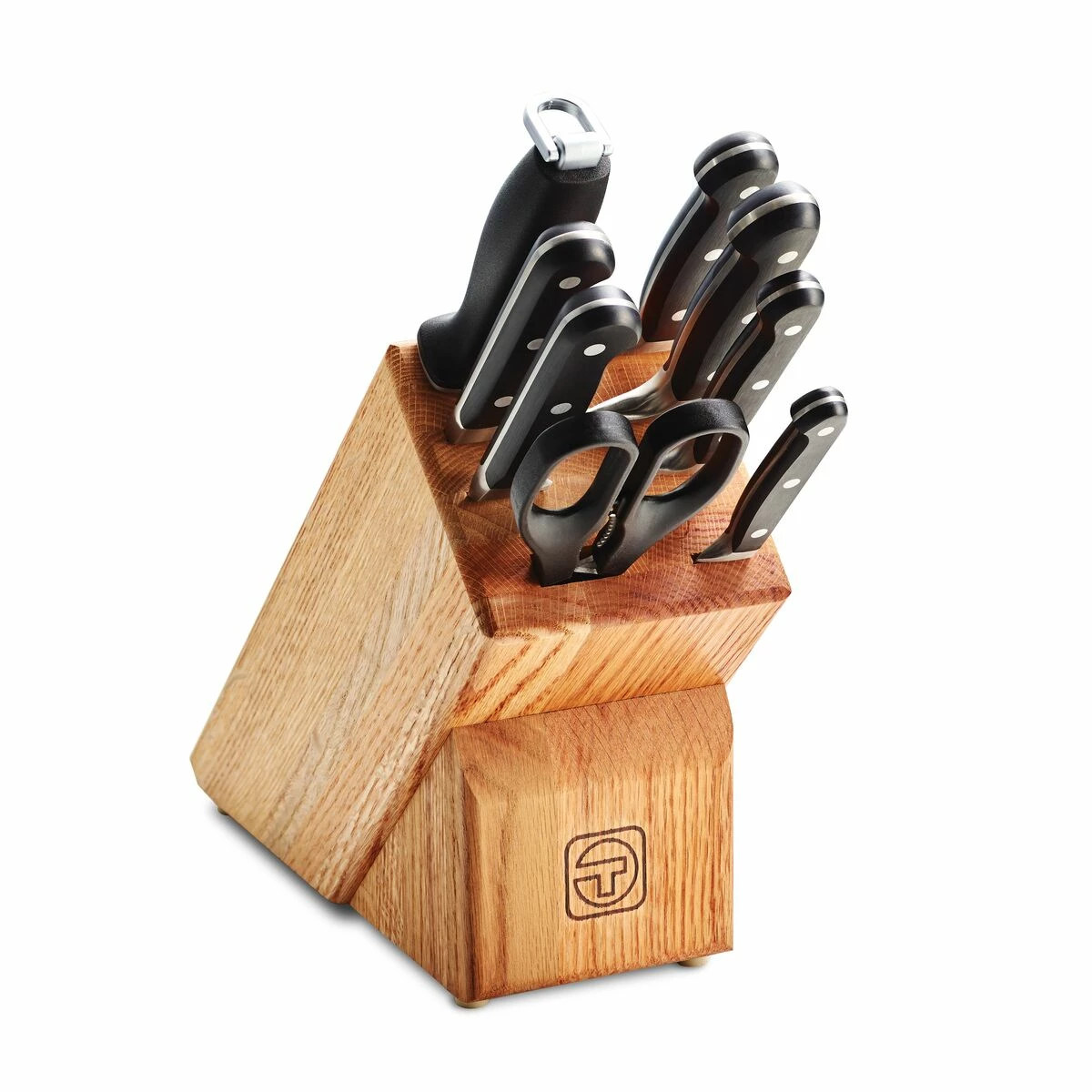 Tramontina Forged 9 Pc Cutlery Set With Hardwood Counter Block 4 Tramontina Forged 9 Pc Cutlery Set With Hardwood Counter Block - Image 4