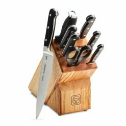 Tramontina Forged 9 Pc Cutlery Set With Hardwood Counter Block 6 Tramontina Forged 9 Pc Cutlery Set With Hardwood Counter Block -Deals Tramontina Store 80008034IXM002G
