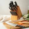 Tramontina Forged 15 Pc Cutlery/Steak Knife Set With Hardwood Counter Block
