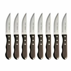 Tramontina 8 Pc - 5 In Jumbo Steak Knife Set - Pointed 6 Tramontina 8 Pc - 5 In Jumbo Steak Knife Set - Pointed -Deals Tramontina Store 80009108IXM002G