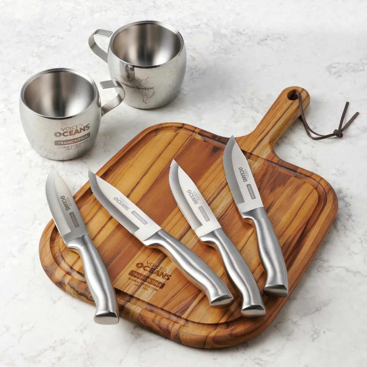 Tramontina 4 Pk - 5 In Steak Knives - Voice Of The Oceans Limited Edition 5 Tramontina 4 Pk - 5 In Steak Knives - Voice Of The Oceans Limited Edition - Image 5