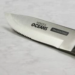 Tramontina 4 Pk - 5 In Steak Knives - Voice Of The Oceans Limited Edition 10 Tramontina 4 Pk - 5 In Steak Knives - Voice Of The Oceans Limited Edition -Deals Tramontina Store 80015016IXM004G