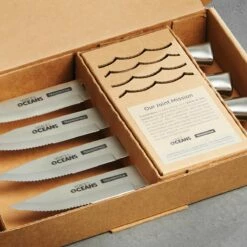 Tramontina 4 Pk - 5 In Steak Knives - Voice Of The Oceans Limited Edition 9 Tramontina 4 Pk - 5 In Steak Knives - Voice Of The Oceans Limited Edition -Deals Tramontina Store 80015016IXM005G