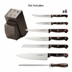 Tramontina 13 Pc Cutlery Block Set 9 Tramontina 13 Pc Cutlery Block Set -Deals Tramontina Store 80019012IXM003G