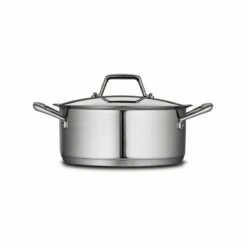 Tramontina 5 Qt Prima Stainless Steel Covered Dutch Oven 18 Tramontina 5 Qt Prima Stainless Steel Covered Dutch Oven -Deals Tramontina Store 80101010IXM002G