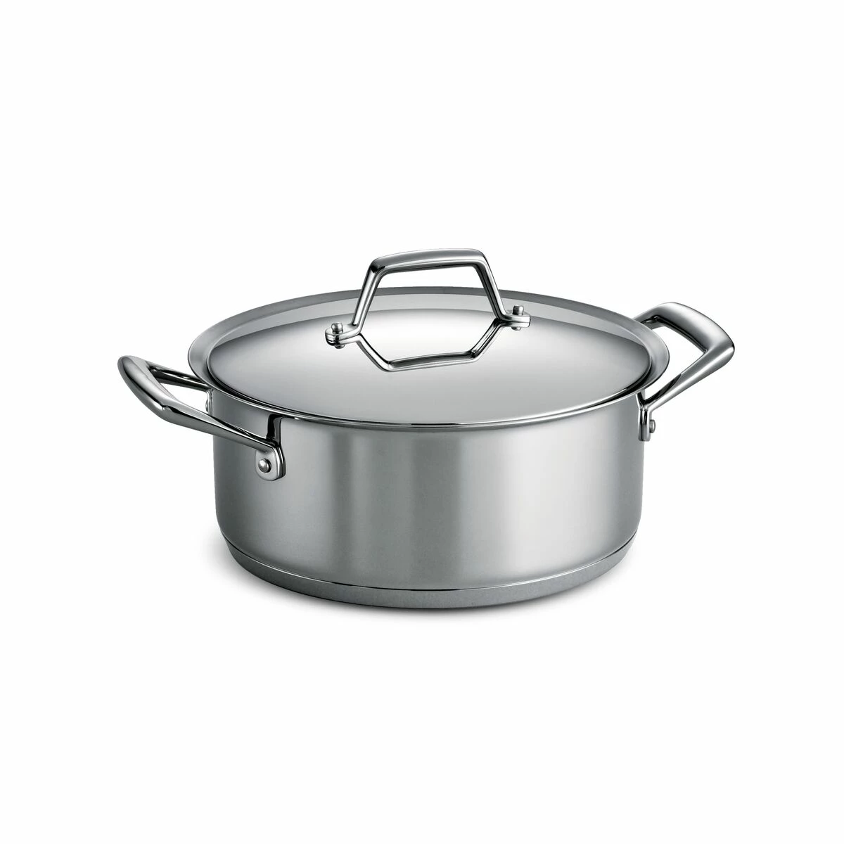 Tramontina 5 Qt Prima Stainless Steel Covered Dutch Oven 2 Tramontina 5 Qt Prima Stainless Steel Covered Dutch Oven - Image 2