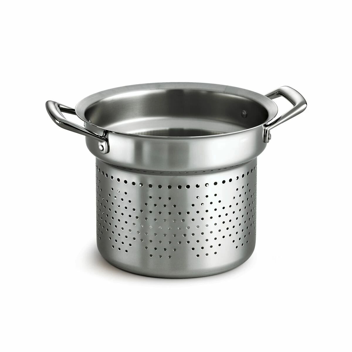 Tramontina Stainless Steel Pasta Insert To Fit Prima 8 Qt Stock Pot (ø24 Cm) 4 Tramontina Stainless Steel Pasta Insert To Fit Prima 8 Qt Stock Pot (ø24 Cm) - Image 4