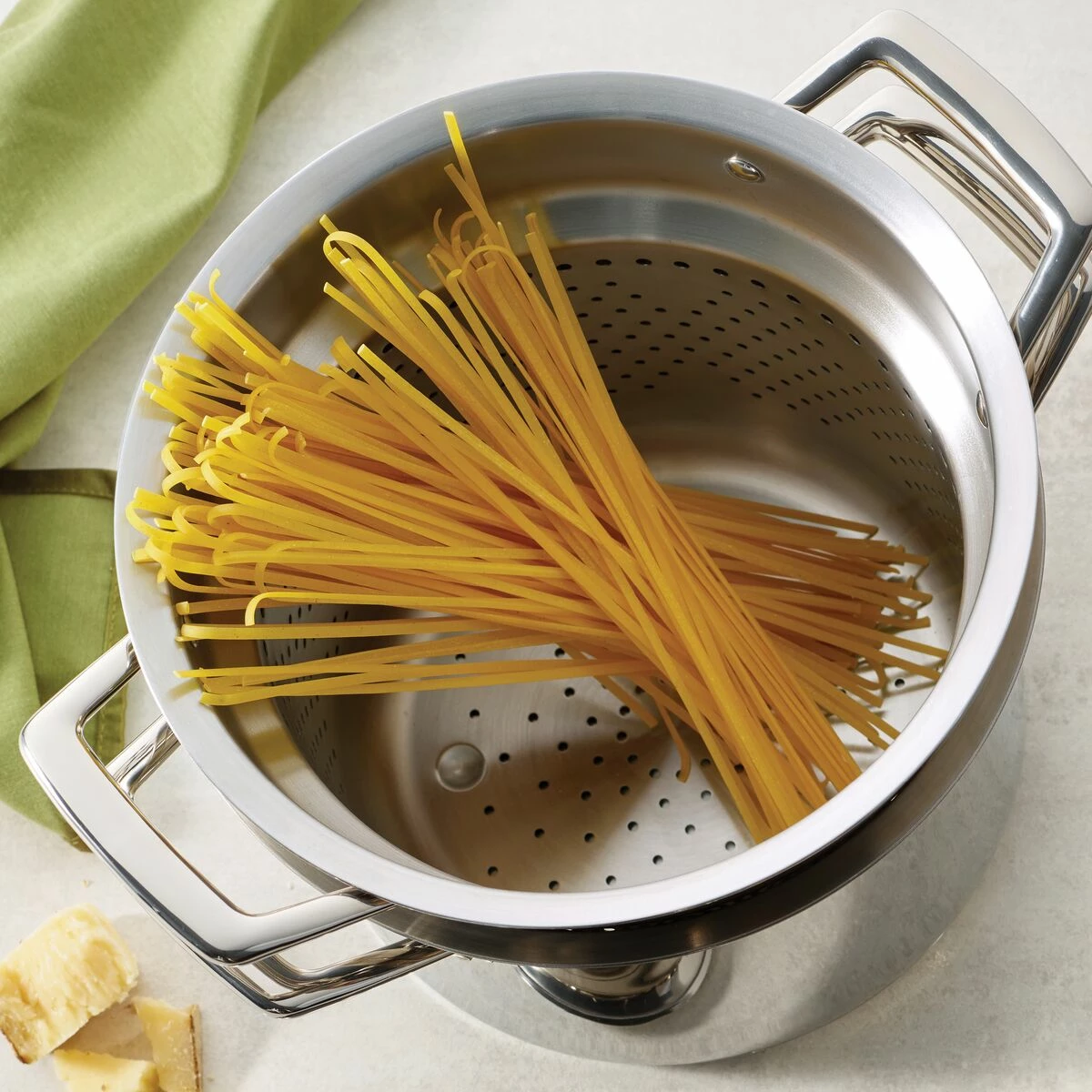 Tramontina Stainless Steel Pasta Insert To Fit Prima 8 Qt Stock Pot (ø24 Cm) 1 Tramontina Stainless Steel Pasta Insert To Fit Prima 8 Qt Stock Pot (ø24 Cm)