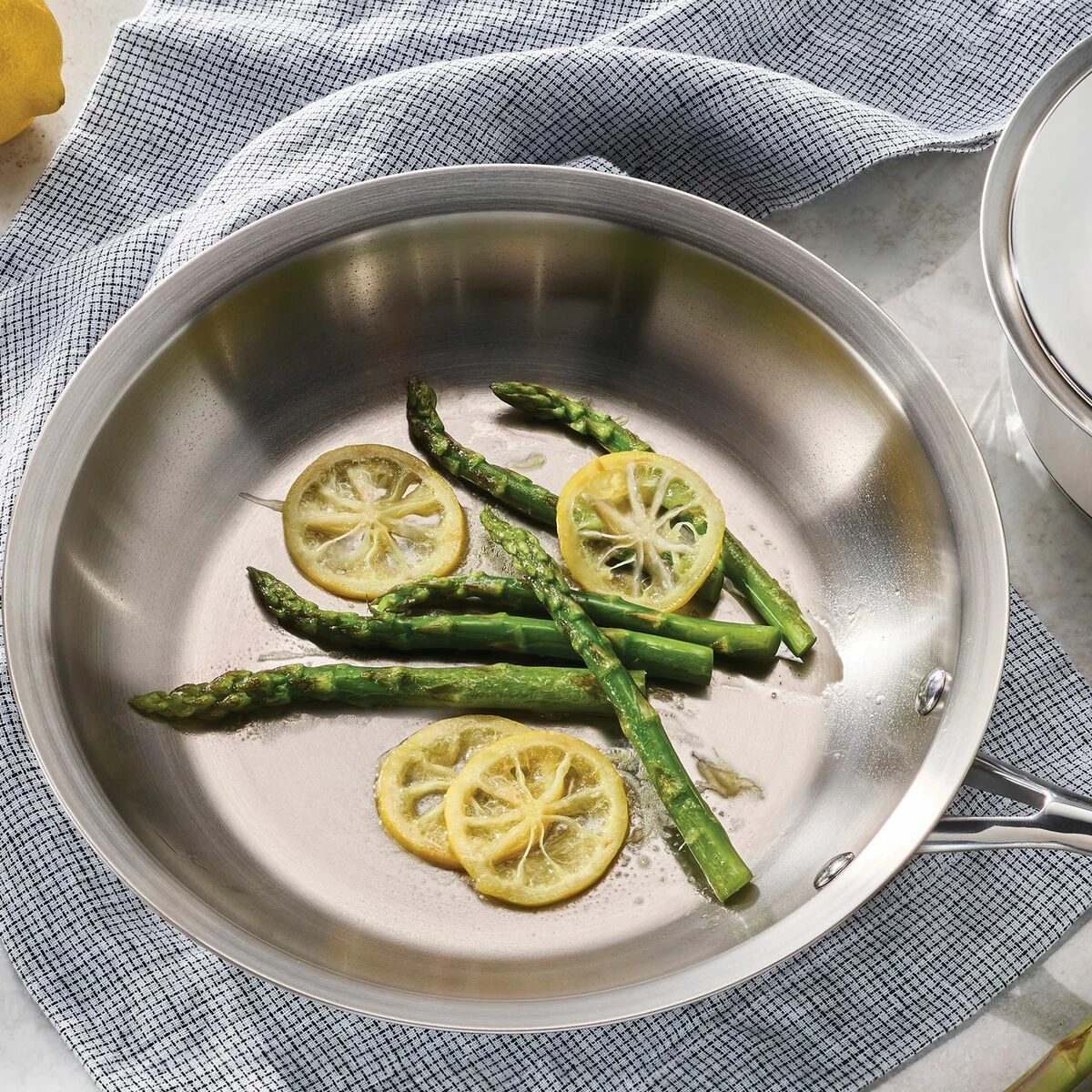 Tramontina 12 In Prima Stainless Steel Fry Pan 1 Tramontina 12 In Prima Stainless Steel Fry Pan