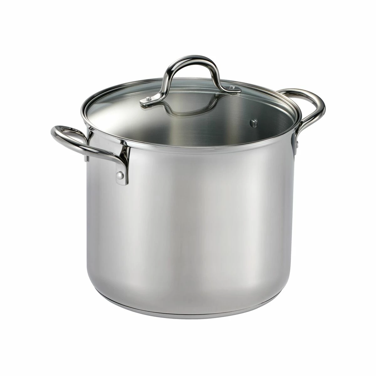 Tramontina 12 Qt Covered Stainless Steel Stock Pot 6 Tramontina 12 Qt Covered Stainless Steel Stock Pot - Image 6