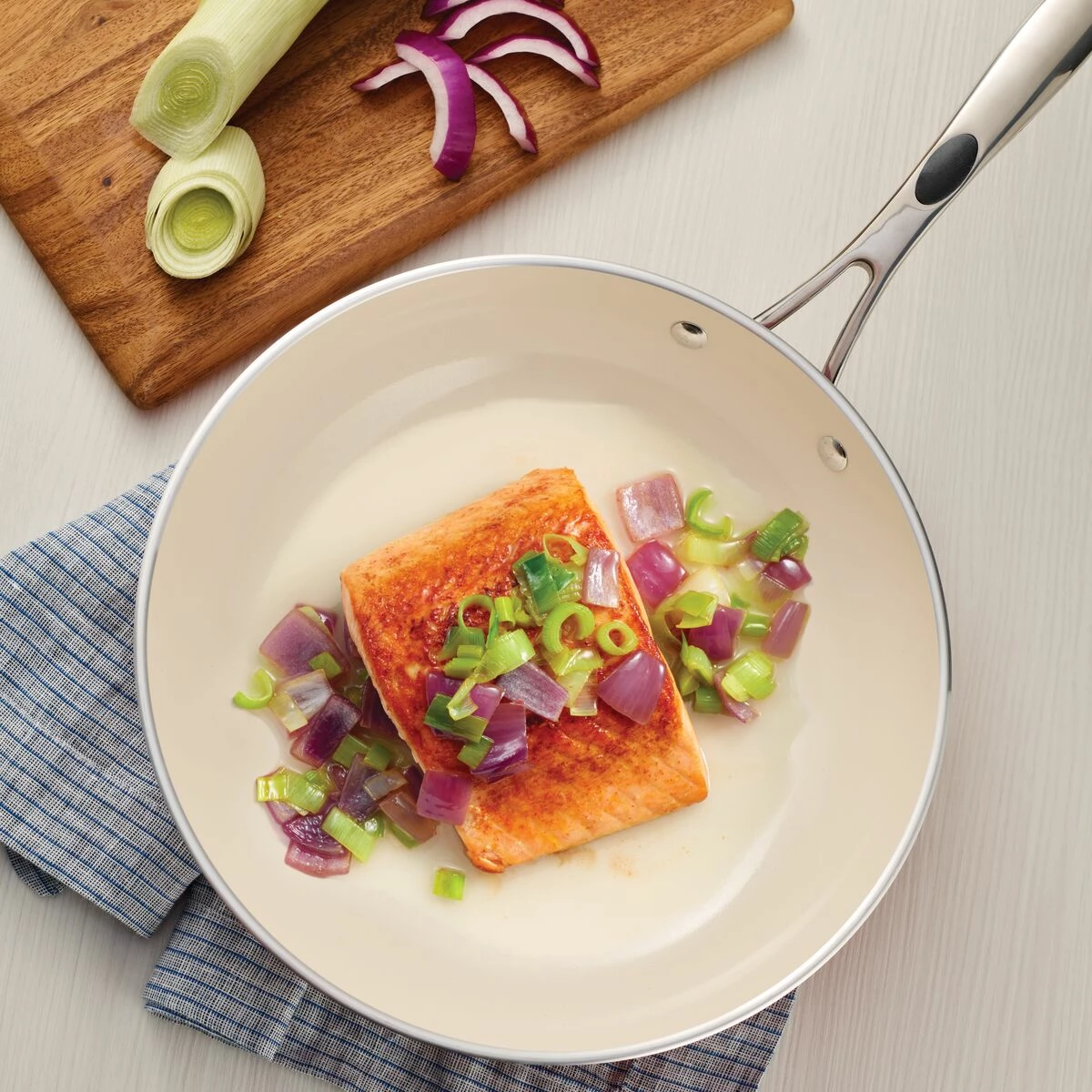 Tramontina 10 In Ceramic Fry Pan - Black 1 Tramontina 10 In Ceramic Fry Pan - Black