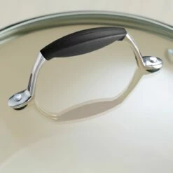 Tramontina 11 In Ceramic Covered Deep Skillet - Black 11 Tramontina 11 In Ceramic Covered Deep Skillet - Black -Deals Tramontina Store 80110021IXM005G