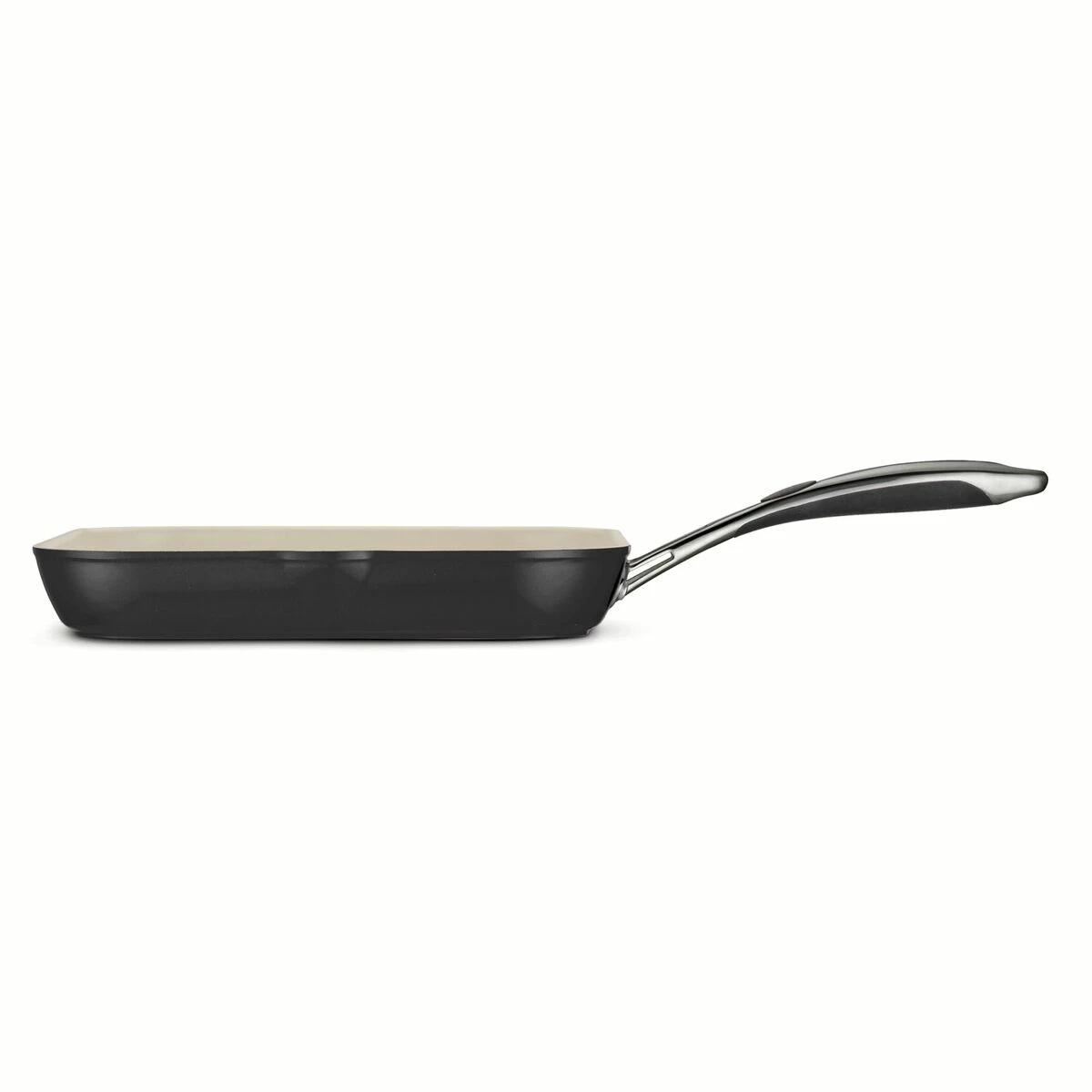 Tramontina 11 In Ceramic Square Grill Pan - Black 2 Tramontina 11 In Ceramic Square Grill Pan - Black - Image 2