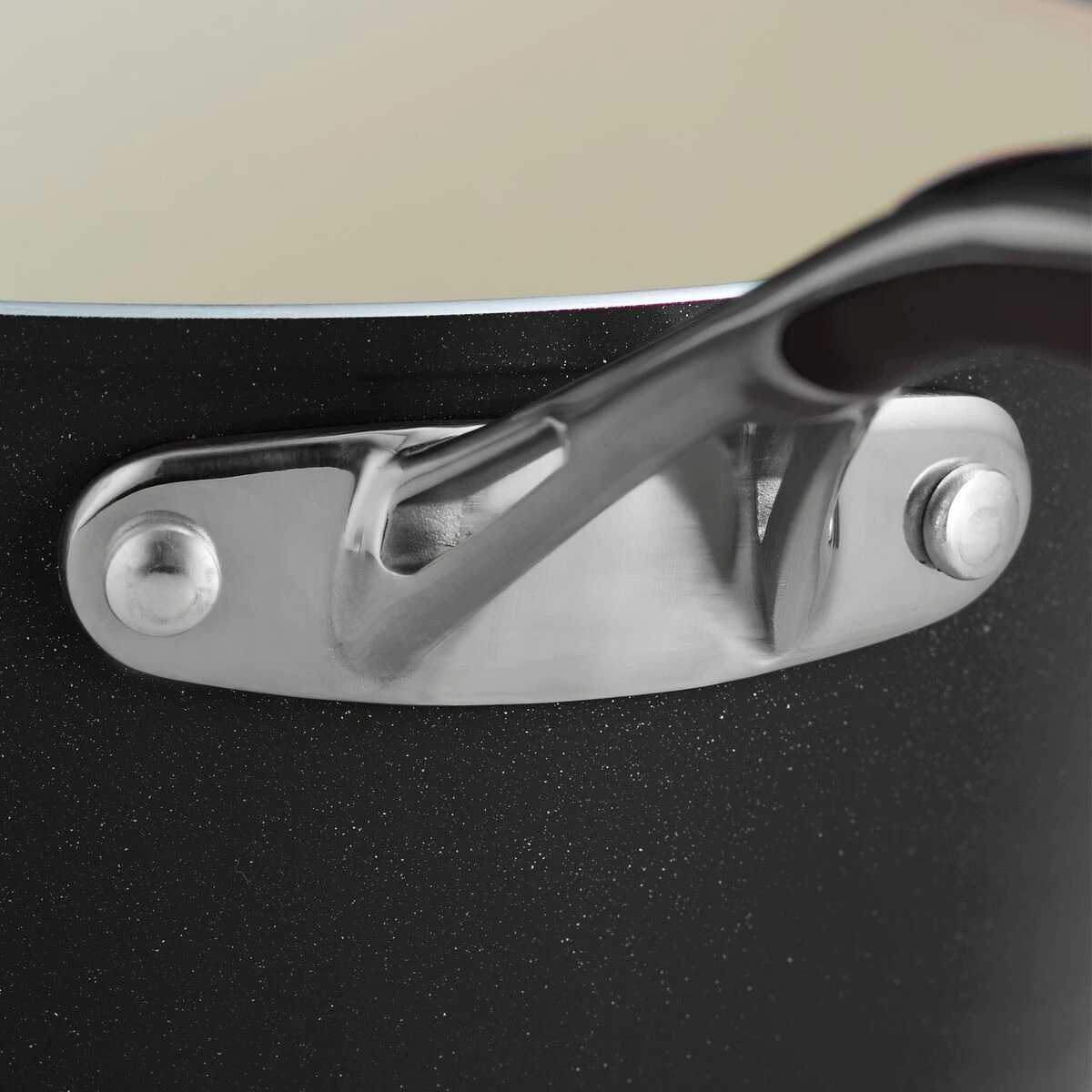 Tramontina 3 Qt Ceramic Covered Sauce Pan - Black 4 Tramontina 3 Qt Ceramic Covered Sauce Pan - Black - Image 4