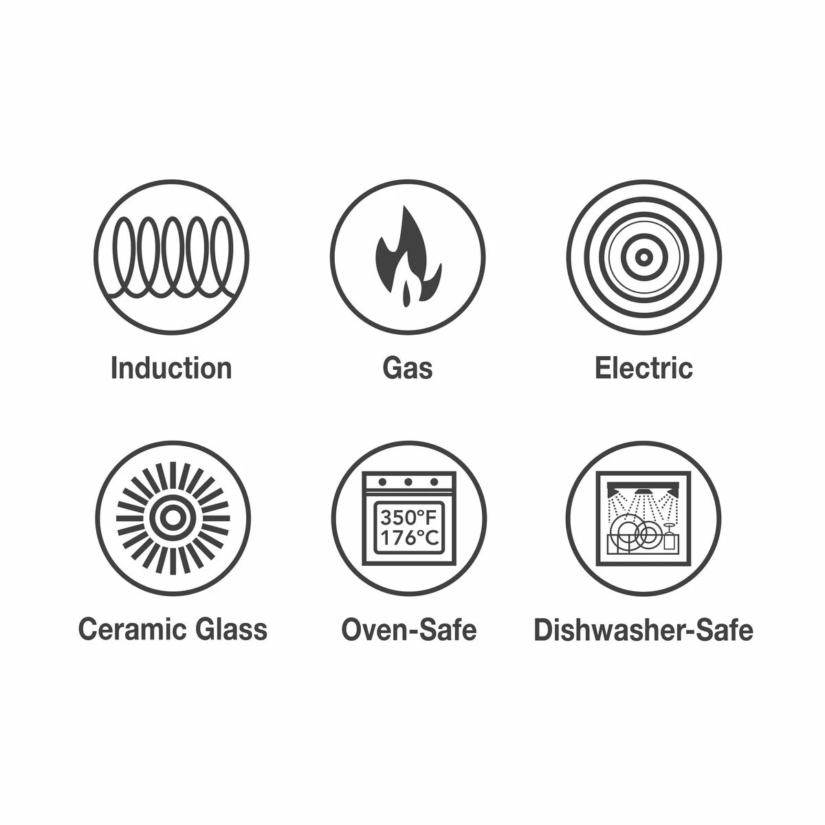 Tramontina 10 Pc Cold-Forged Induction Ceramic Cookware Set - Black 10 Tramontina 10 Pc Cold-Forged Induction Ceramic Cookware Set - Black - Image 10