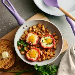 Tramontina 14 Pc Ceramic Induction-Ready Cookware Set - Purple -Deals Tramontina Store 80110037IXM003G