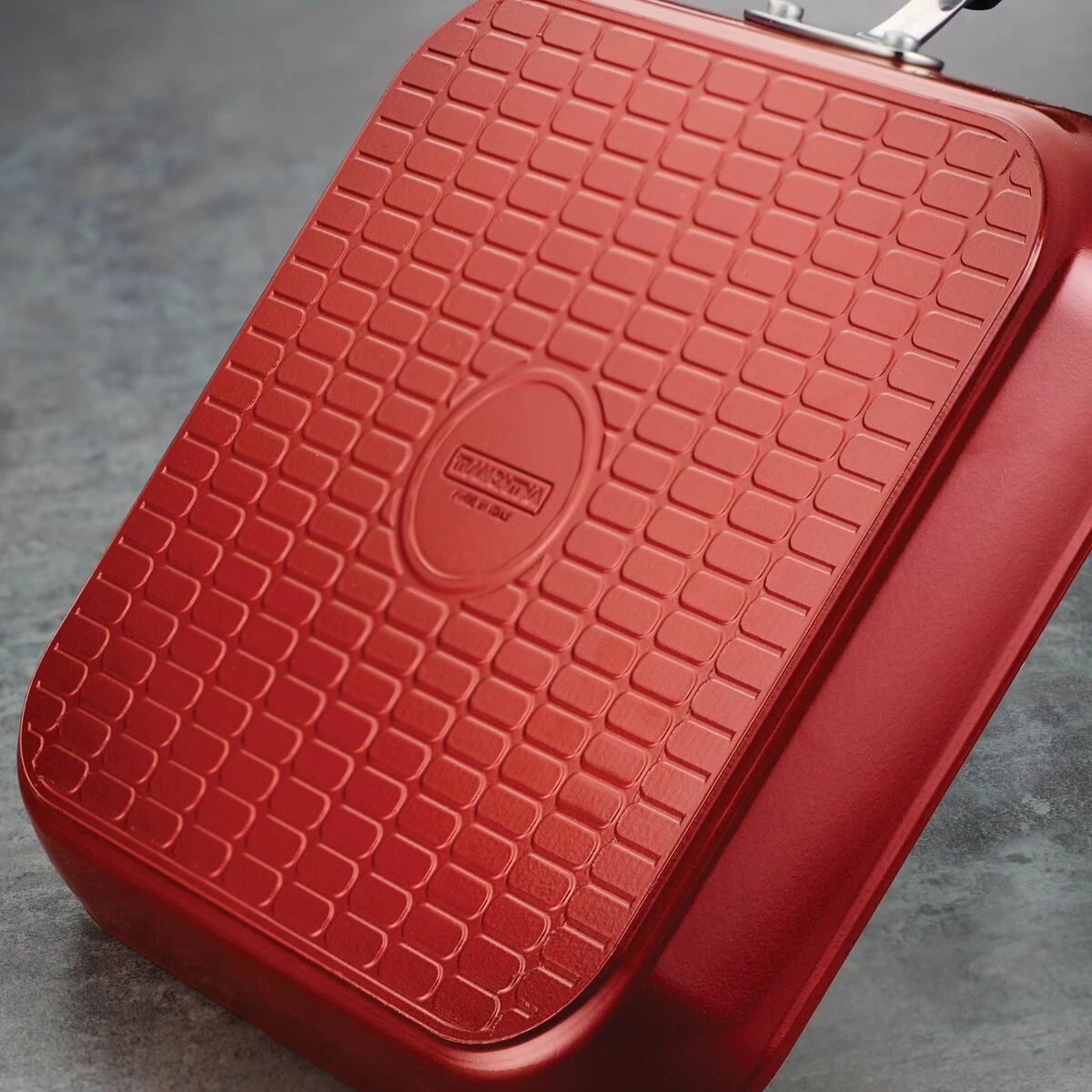 Tramontina Ceramica 11 In Square Grill Pan - Metallic Copper 2 Tramontina Ceramica 11 In Square Grill Pan - Metallic Copper - Image 2