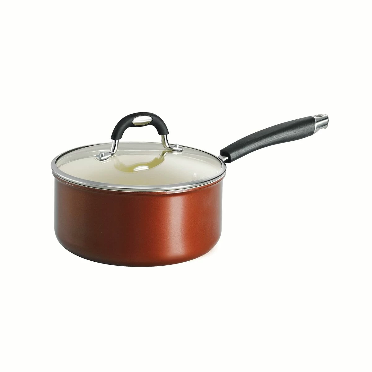 Tramontina Ceramica 3 Qt Covered Sauce Pan - Metallic Copper 1 Tramontina Ceramica 3 Qt Covered Sauce Pan - Metallic Copper