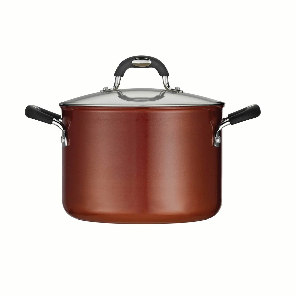 Tramontina Ceramica 6 Qt Covered Stock Pot - Metallic Copper 2 Tramontina Ceramica 6 Qt Covered Stock Pot - Metallic Copper - Image 2