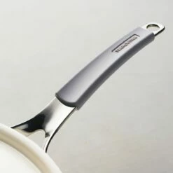 Tramontina All In One Plus Pan, 5 Qt Ceramic Non Stick - Parchment White 25 Tramontina All In One Plus Pan, 5 Qt Ceramic Non Stick - Parchment White -Deals Tramontina Store 80110083IXM002G