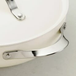 Tramontina All In One Plus Pan, 5 Qt Ceramic Non Stick - Parchment White 24 Tramontina All In One Plus Pan, 5 Qt Ceramic Non Stick - Parchment White -Deals Tramontina Store 80110083IXM003G