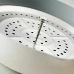 Tramontina All In One Plus Pan, 5 Qt Ceramic Non Stick - Parchment White 19 Tramontina All In One Plus Pan, 5 Qt Ceramic Non Stick - Parchment White -Deals Tramontina Store 80110083IXM008G