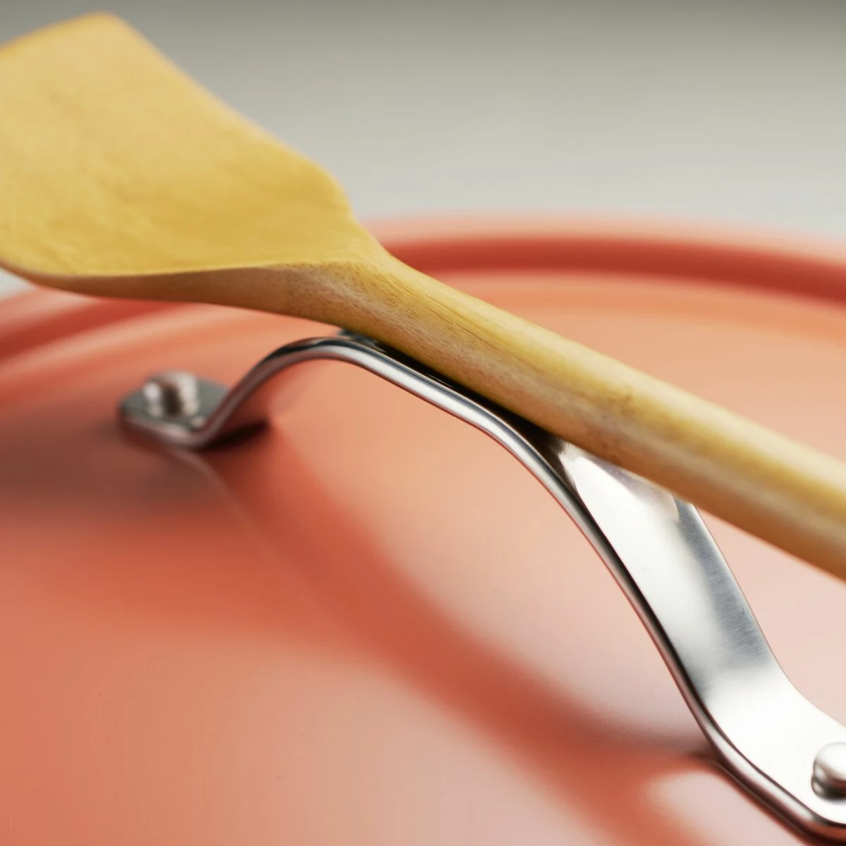 Tramontina All In One Plus Pan, 5 Qt Ceramic Non Stick - Persimmon Orange 5 Tramontina All In One Plus Pan, 5 Qt Ceramic Non Stick - Persimmon Orange - Image 5