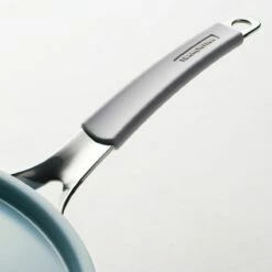 Tramontina All In One Plus Pan, 5 Qt Ceramic Non Stick - Blueberry Blue -Deals Tramontina Store 80110085IXM002G