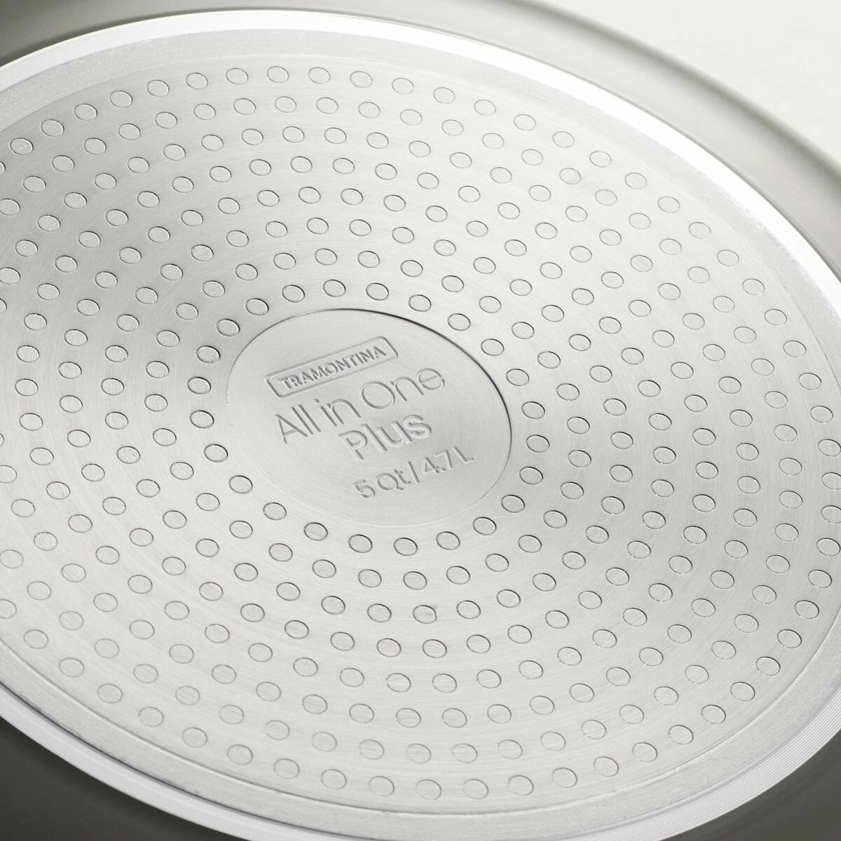 Tramontina All In One Plus Pan, 5 Qt Ceramic Non Stick - Charcoal Gray 7 Tramontina All In One Plus Pan, 5 Qt Ceramic Non Stick - Charcoal Gray - Image 7