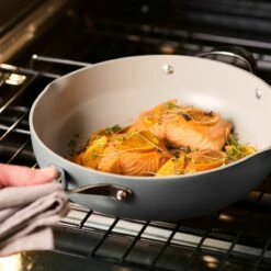 Tramontina All In One Plus Pan, 5 Qt Ceramic Non Stick - Charcoal Gray 16 Tramontina All In One Plus Pan, 5 Qt Ceramic Non Stick - Charcoal Gray -Deals Tramontina Store 80110088IXM011G