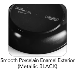 Tramontina 8 Pc Ceramic Cookware Set - Black 11 Tramontina 8 Pc Ceramic Cookware Set - Black -Deals Tramontina Store 80110200ANM001G