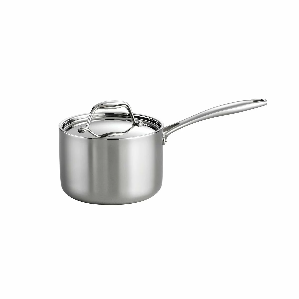 Tramontina 2 Qt Tri-Ply Clad Stainless Steel Covered Sauce Pan 2 Tramontina 2 Qt Tri-Ply Clad Stainless Steel Covered Sauce Pan - Image 2