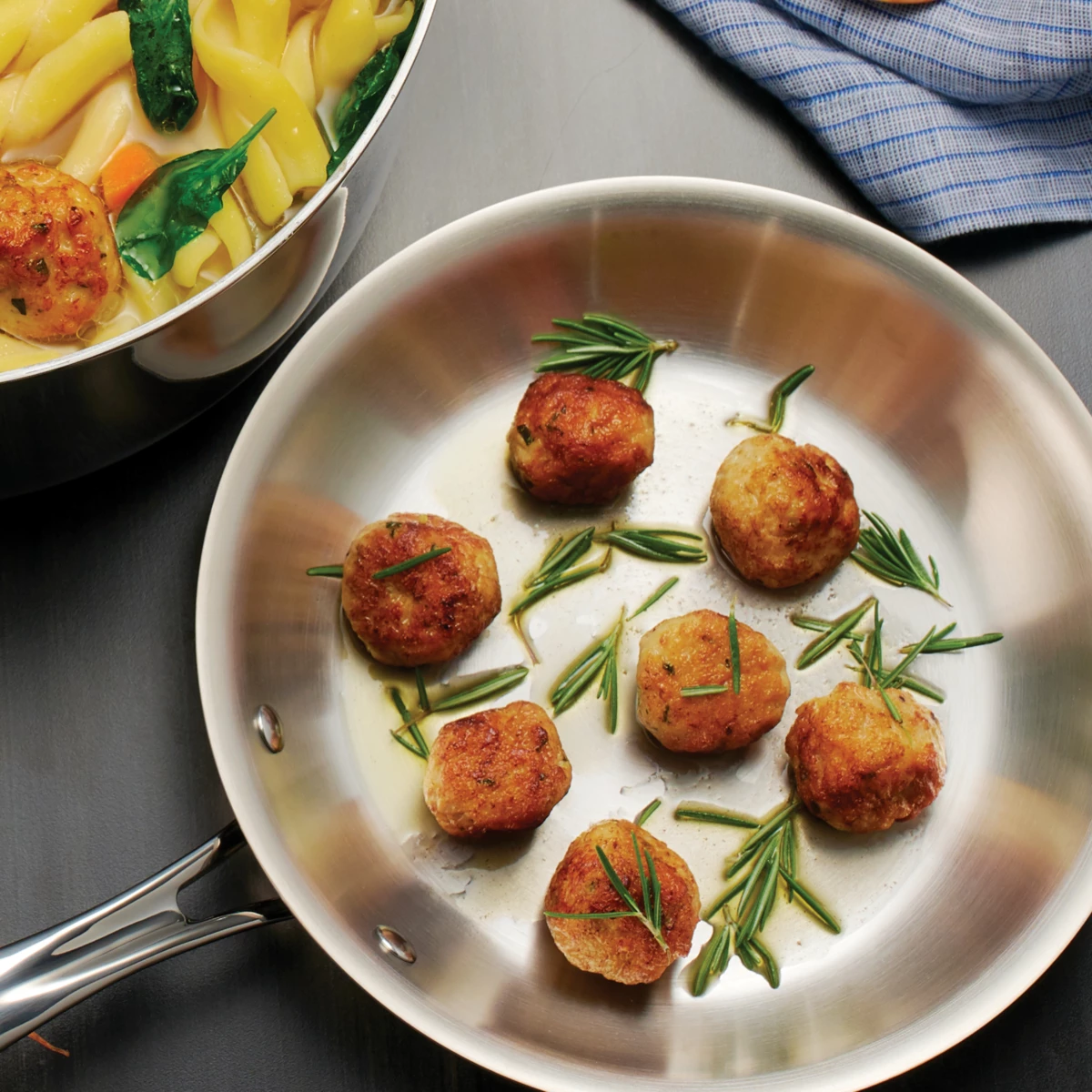 Tramontina 8 Inch Tri-Ply Clad Stainless Steel Fry Pan - Boston Handle 1 Tramontina 8 Inch Tri-Ply Clad Stainless Steel Fry Pan - Boston Handle