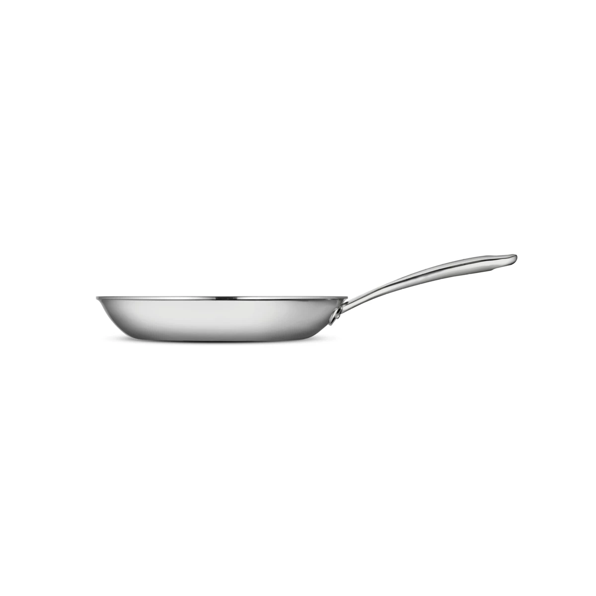 Tramontina 10 Inch Tri-Ply Clad Stainless Steel Fry Pan - Boston Handle 5 Tramontina 10 Inch Tri-Ply Clad Stainless Steel Fry Pan - Boston Handle - Image 5