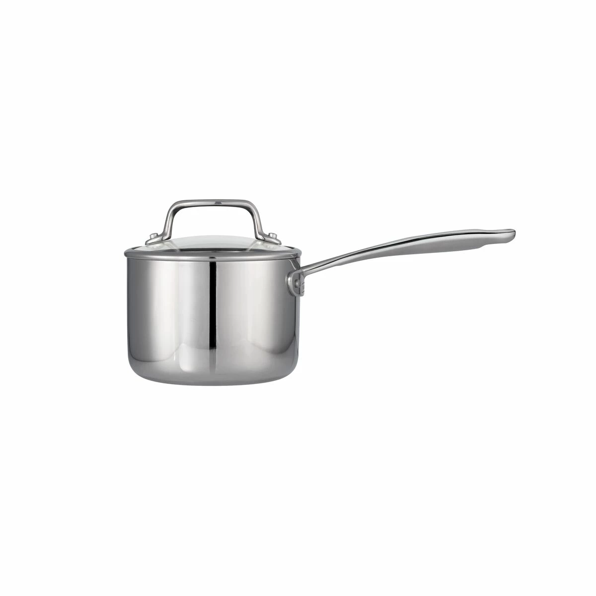Tramontina Tri-Ply Clad 1.5 Qt Covered Stainless Steel Covered Sauce Pan - Glass Lid 9 Tramontina Tri-Ply Clad 1.5 Qt Covered Stainless Steel Covered Sauce Pan - Glass Lid - Image 9