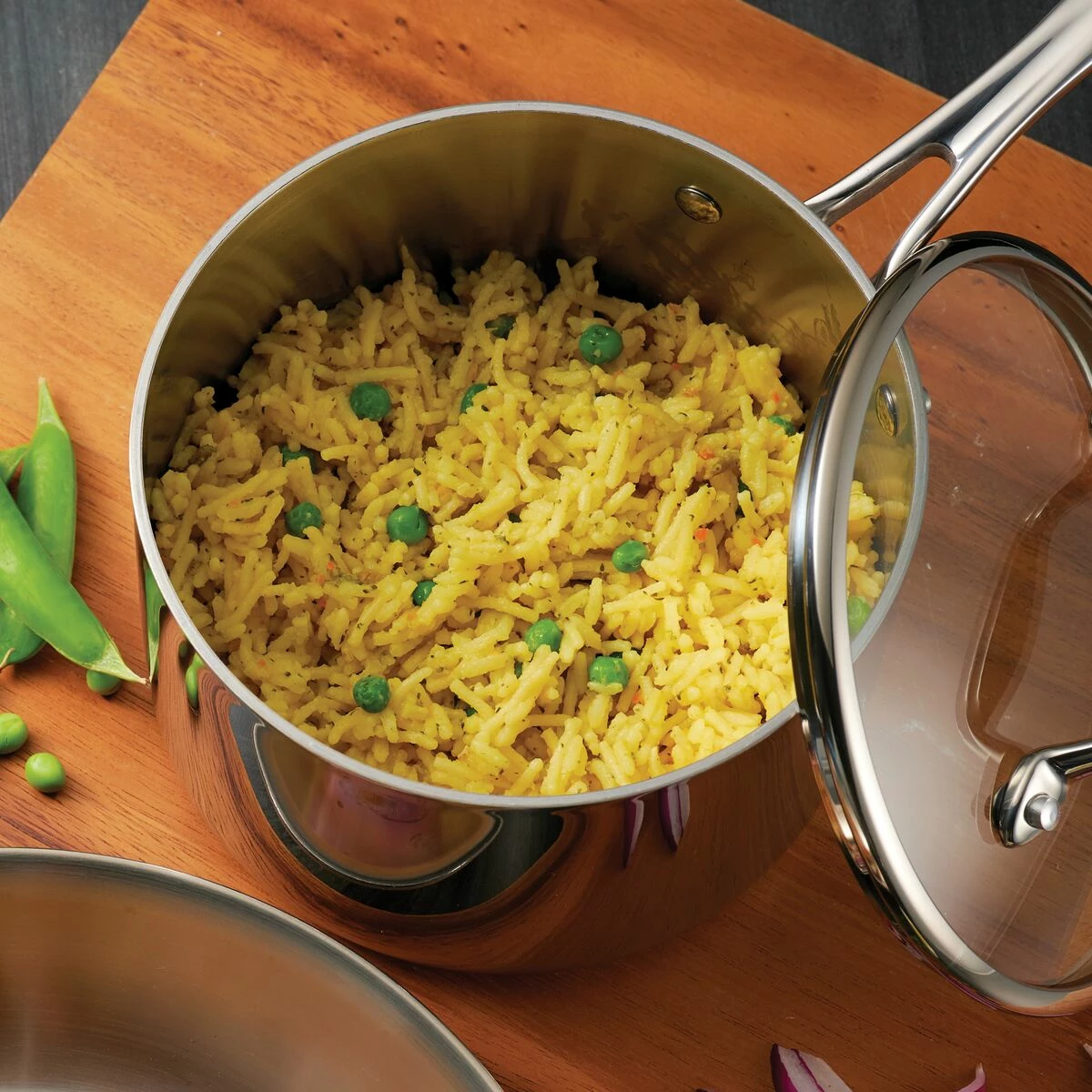 Tramontina Tri-Ply Clad 2 Qt Covered Stainless Steel Covered Sauce Pan - Glass Lid 1 Tramontina Tri-Ply Clad 2 Qt Covered Stainless Steel Covered Sauce Pan - Glass Lid