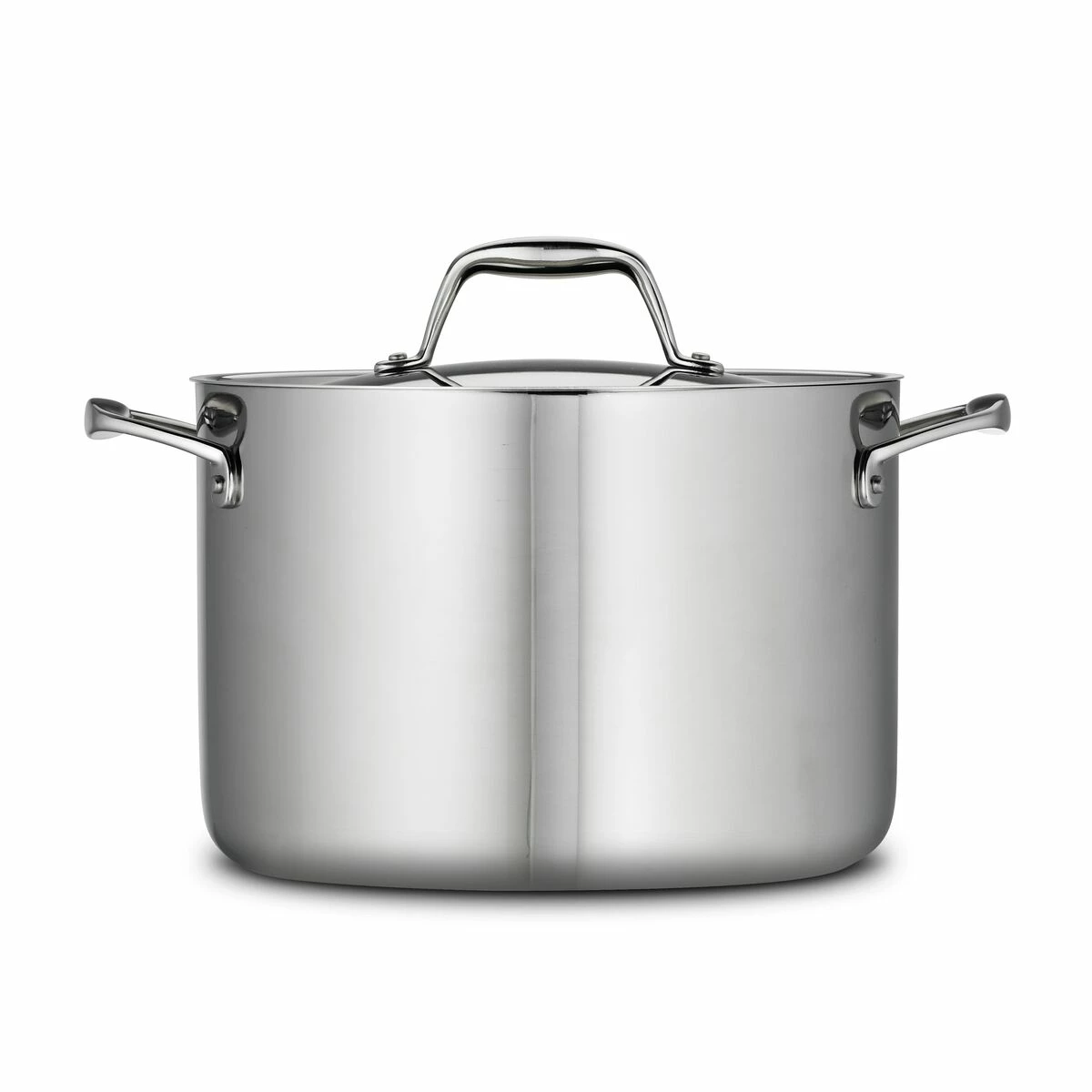 Tramontina 8 Qt Tri-Ply Clad Stainless Steel Covered Stock Pot 5 Tramontina 8 Qt Tri-Ply Clad Stainless Steel Covered Stock Pot - Image 5