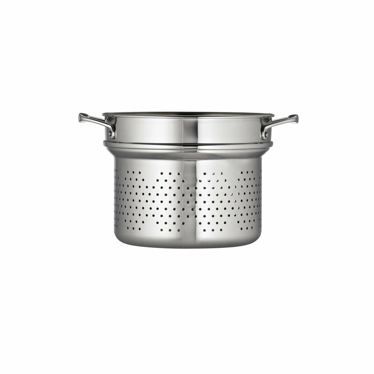 Tramontina 18/10 Stainless Steel Pasta Insert (Fits Tri-Ply Clad 8 Qt Stock Pot) 2 Tramontina 18/10 Stainless Steel Pasta Insert (Fits Tri-Ply Clad 8 Qt Stock Pot) - Image 2