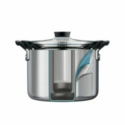 Tramontina Nesting 6 Pc Stainless Steel Tri-Ply Clad Sauce And Stock Pot Set 16 Tramontina Nesting 6 Pc Stainless Steel Tri-Ply Clad Sauce And Stock Pot Set -Deals Tramontina Store 80116048IXM005G