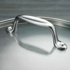 Tramontina Tri-Ply Clad 14 Pc Stainless Steel Cookware Set With Glass Lids 26 Tramontina Tri-Ply Clad 14 Pc Stainless Steel Cookware Set With Glass Lids -Deals Tramontina Store 80116056IXM008G