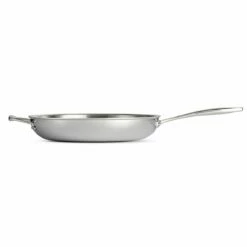 Tramontina 12 In Tri-Ply Clad Stainless Steel Fry Pan W/Helper Handle -Deals Tramontina Store 80116057IXM002G
