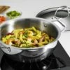 Tramontina 4 Qt Tri-Ply Clad Stainless Steel Covered Universal Pan
