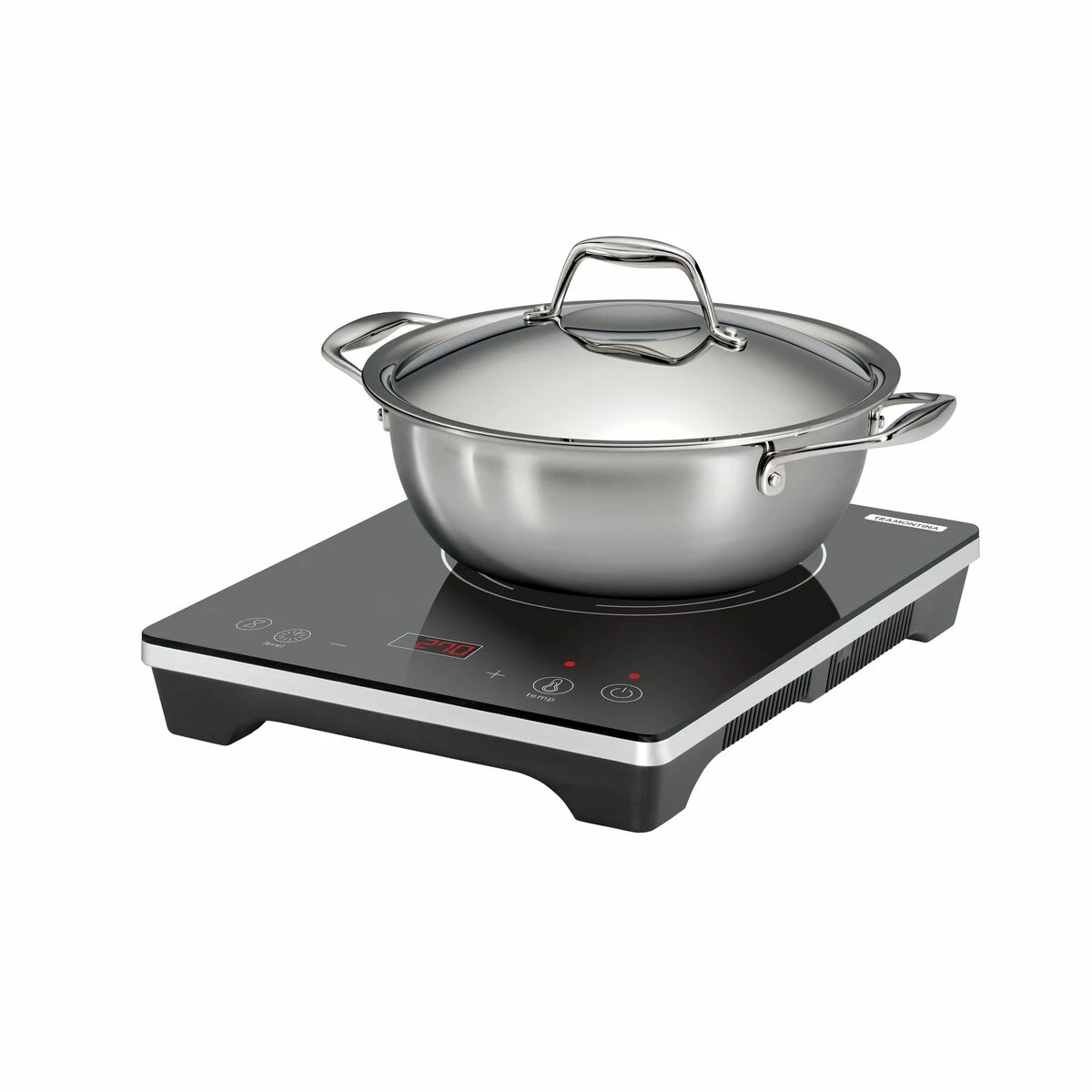 Tramontina 3 PC Induction Cooking System - Tri-ply Clad 1 Tramontina 3 PC Induction Cooking System - Tri-ply Clad