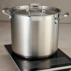 Tramontina 20 Qt Stainless Steel Covered Stock Pot 12 Tramontina 20 Qt Stainless Steel Covered Stock Pot -Deals Tramontina Store 80120002IXM001G