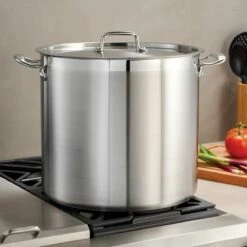 Tramontina 24 Qt Stainless Steel Covered Stock Pot 13 Tramontina 24 Qt Stainless Steel Covered Stock Pot -Deals Tramontina Store 80120003IXM001G