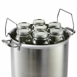 Tramontina 22 Qt Stainless Steel Canning Stock Pot With Rack -Deals Tramontina Store 80120006IXM004G