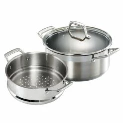 Tramontina 5 Qt Stainless Steel Steamer Set 12 Tramontina 5 Qt Stainless Steel Steamer Set -Deals Tramontina Store 80120523IXM001G