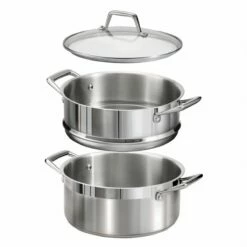 Tramontina 5 Qt Stainless Steel Steamer Set 11 Tramontina 5 Qt Stainless Steel Steamer Set -Deals Tramontina Store 80120523IXM002G