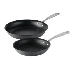 Tramontina 2 Pk 10 In And 12 In Hard Anodized Fry Pans